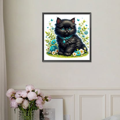 Cute Kitten - Full Square Drill Diamond Painting 30*30CM