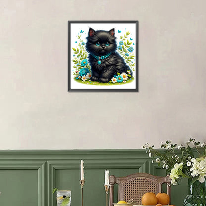 Cute Kitten - Full Square Drill Diamond Painting 30*30CM