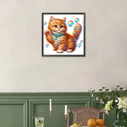 Cute Kitten - Full Square Drill Diamond Painting 30*30CM