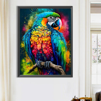 Parrot - Full Round Drill Diamond Painting 50*65CM