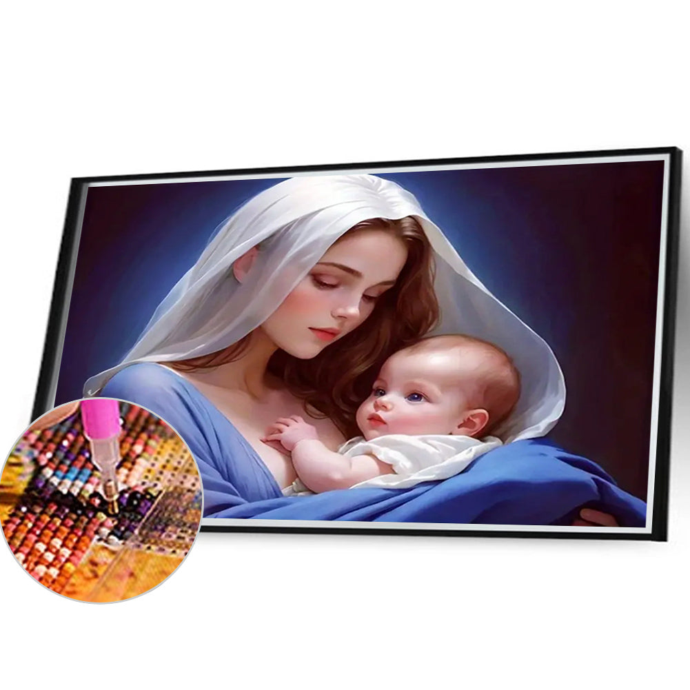 Our Lady - Full Square Drill Diamond Painting 40*30CM