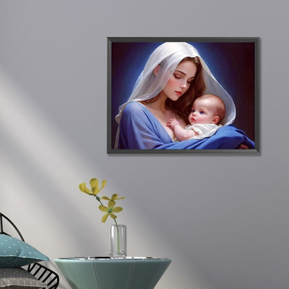 Our Lady - Full Square Drill Diamond Painting 40*30CM