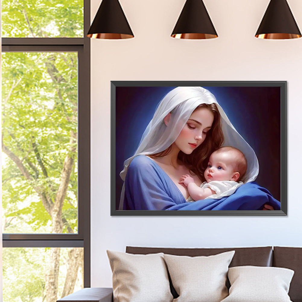 Our Lady - Full Square Drill Diamond Painting 40*30CM