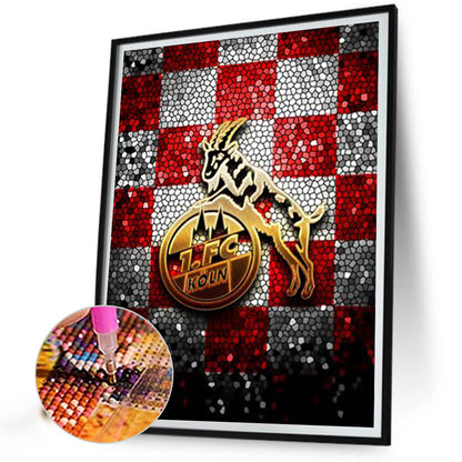 Cologne Logo - Full Square Drill Diamond Painting 30*40CM