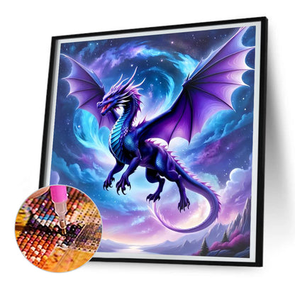 Amazing Pterosaur - Full Round Drill Diamond Painting 30*30CM