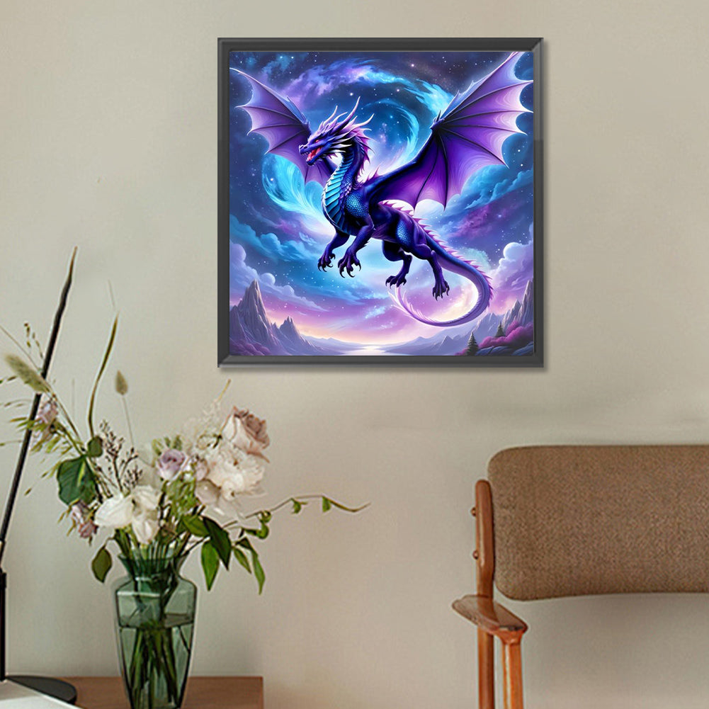 Amazing Pterosaur - Full Round Drill Diamond Painting 30*30CM