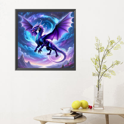 Amazing Pterosaur - Full Round Drill Diamond Painting 30*30CM