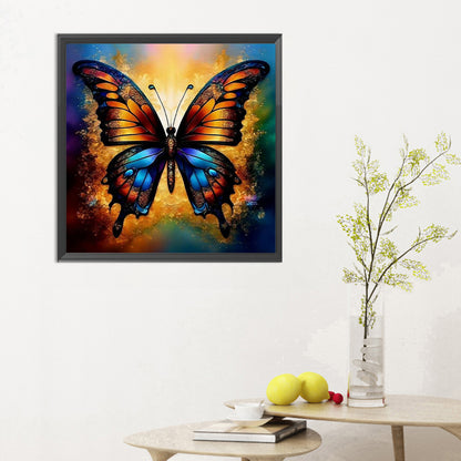 Butterfly - Full Round Drill Diamond Painting 30*30CM