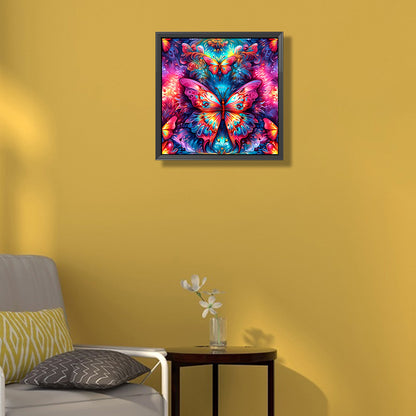 Butterfly - Full Round Drill Diamond Painting 35*35CM