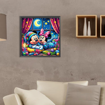 Mickey Mouse - Full Round Drill Diamond Painting 35*35CM