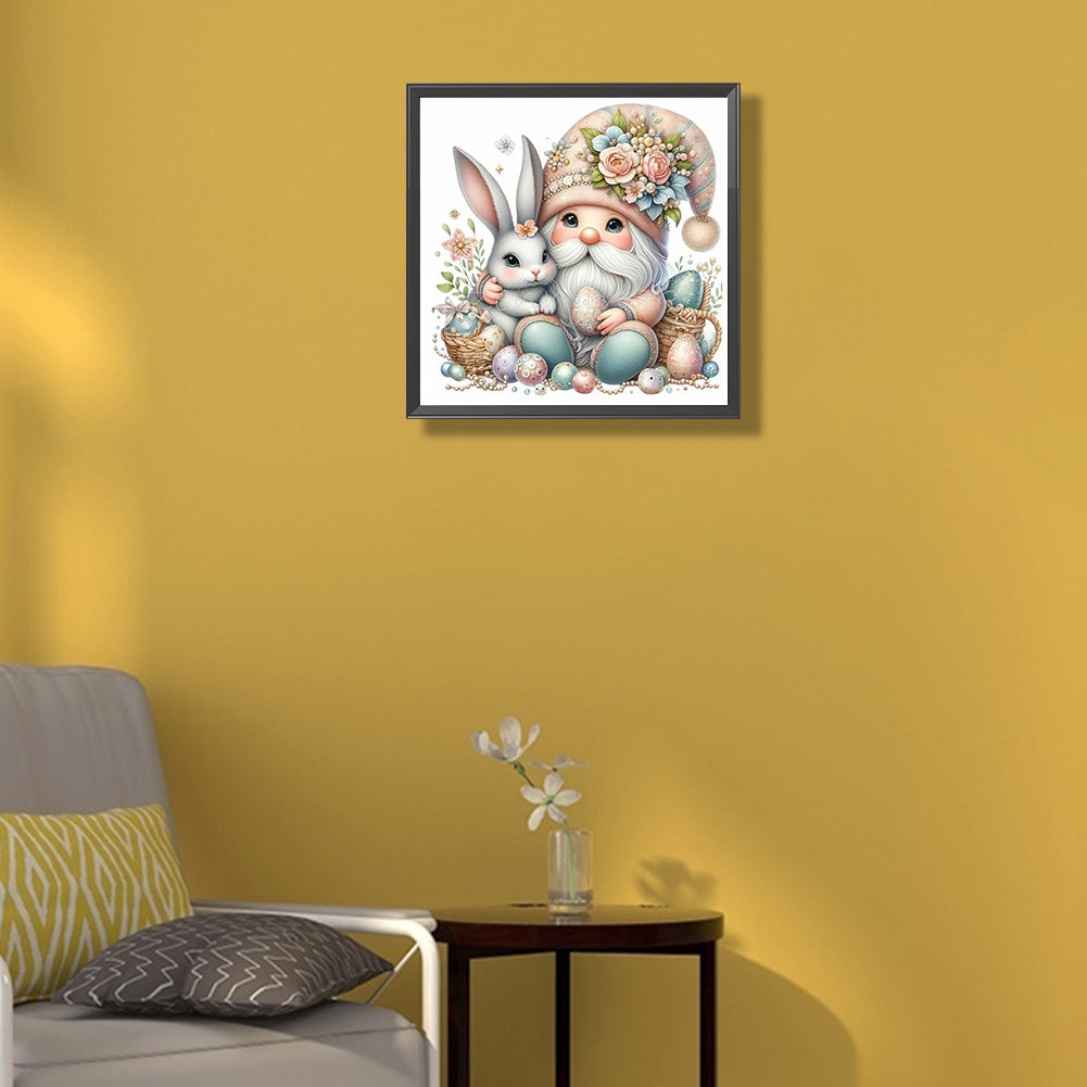 Easter Gnome - Full Round Drill Diamond Painting 35*35CM