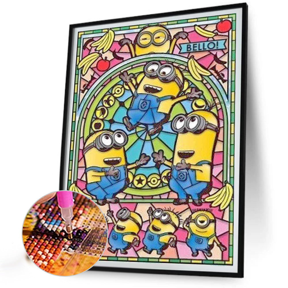 Minion - Full Round Drill Diamond Painting 40*50CM