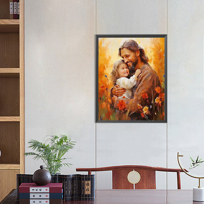 Jesus - Full Round Drill Diamond Painting 40*50CM