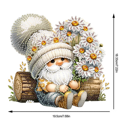 Acrylic Daisy Gnome 5D DIY Desktop Diamond Art Kits Bedroom Table Decoration