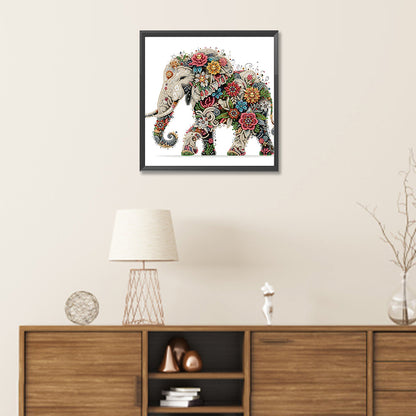 Exquisite Elephant - Special Shaped Drill Diamond Painting 30*30CM