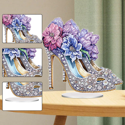High Heels Special Shaped Diamond Painting Tabletop Ornaments Kit Home Decor