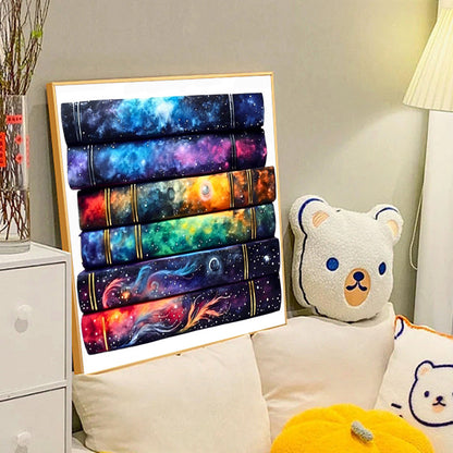 Magic Book - Full Round Drill Diamond Painting 40*40CM