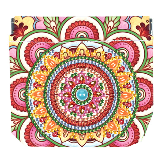 PU Partial Special Shaped Mandala 5D DIY Diamond Painting Wallet Gifts for Women