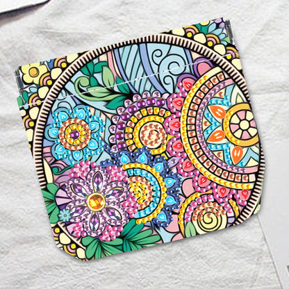 PU Partial Special Shaped Mandala 5D DIY Diamond Painting Wallet Gifts for Women