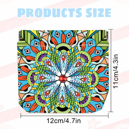 PU Partial Special Shaped Mandala 5D DIY Diamond Painting Wallet Gifts for Women