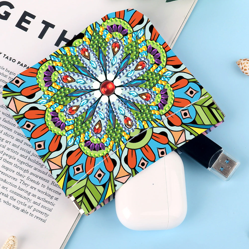 PU Partial Special Shaped Mandala 5D DIY Diamond Painting Wallet Gifts for Women