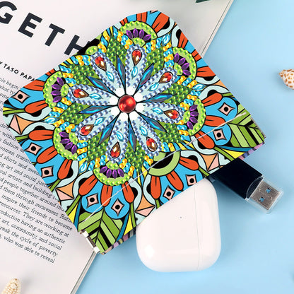 PU Partial Special Shaped Mandala 5D DIY Diamond Painting Wallet Gifts for Women