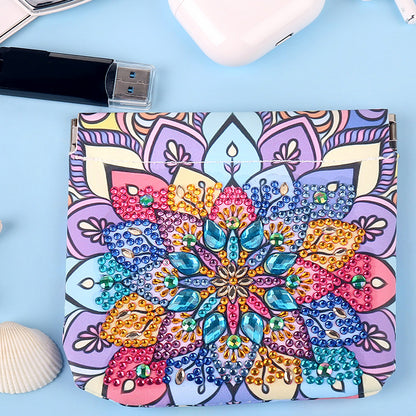 PU Partial Special Shaped Mandala 5D DIY Diamond Painting Wallet Gifts for Women