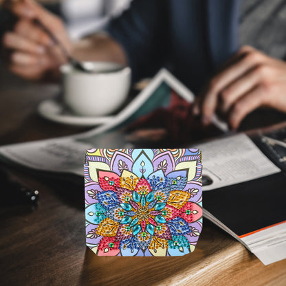 PU Partial Special Shaped Mandala 5D DIY Diamond Painting Wallet Gifts for Women