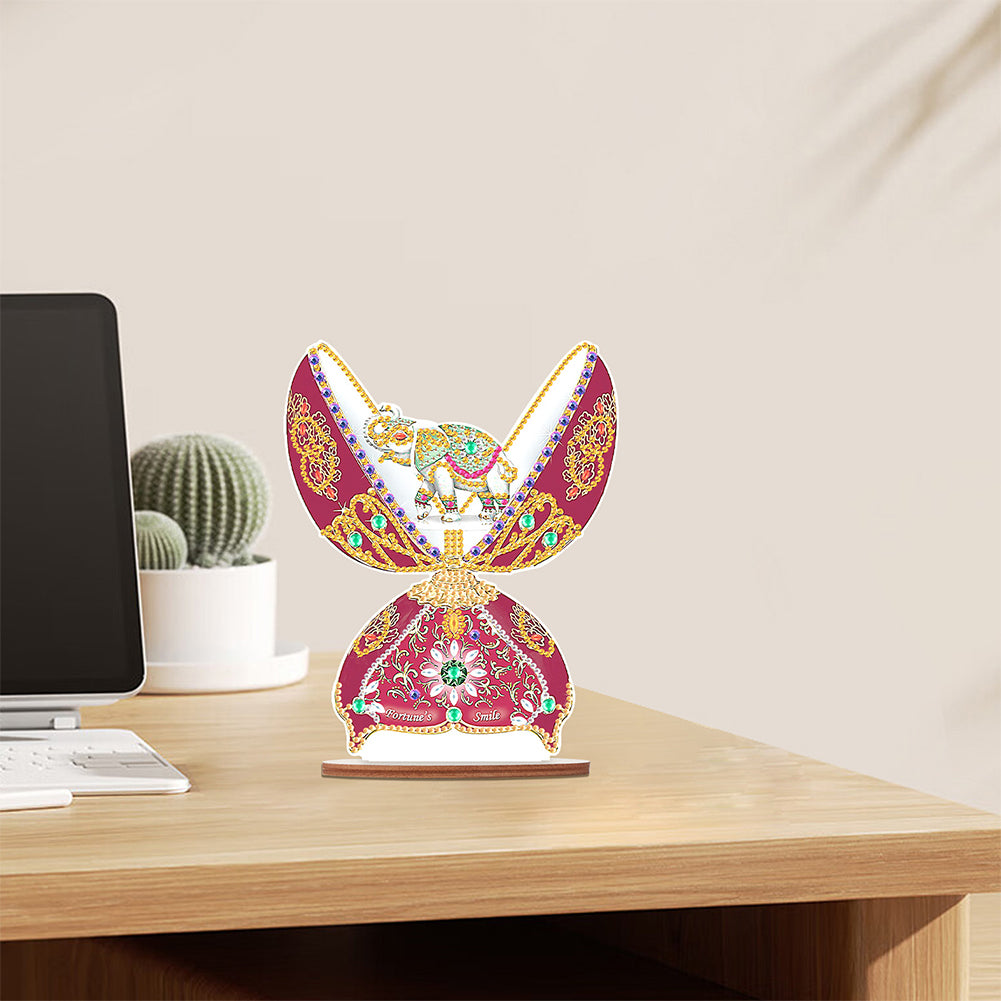 Special Shaped Broken Egg Elephant Diamond Painting Desktop Decorations