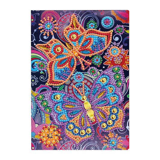 Special Shaped Butterfly Diamond Painting Diary Book Crystal Notepad Sketchbook