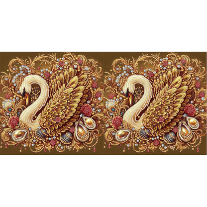 Swan - Special Shaped Drill Diamond Painting 30*30CM