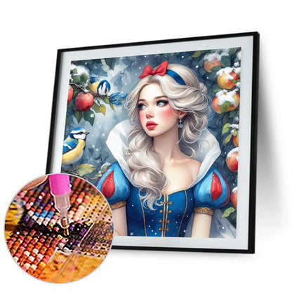 Snow White - Full Round Drill Diamond Painting 40*40CM