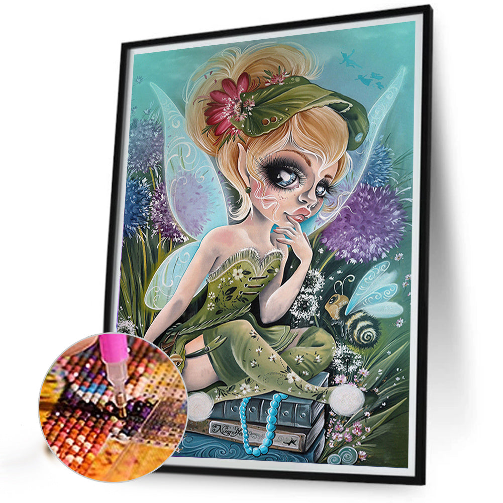 Elf Girl - Full Round Drill Diamond Painting 40*50CM