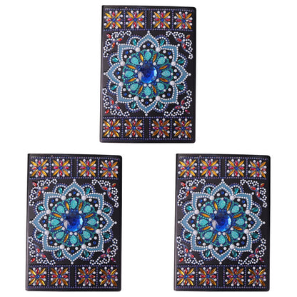 Special Shaped Mandala Diamond Painting Diary Book Rhinestone Art Hand Craft Kit