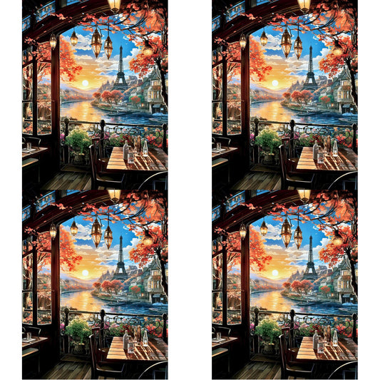 Street Scenery - Full Round Drill Diamond Painting 50*60CM