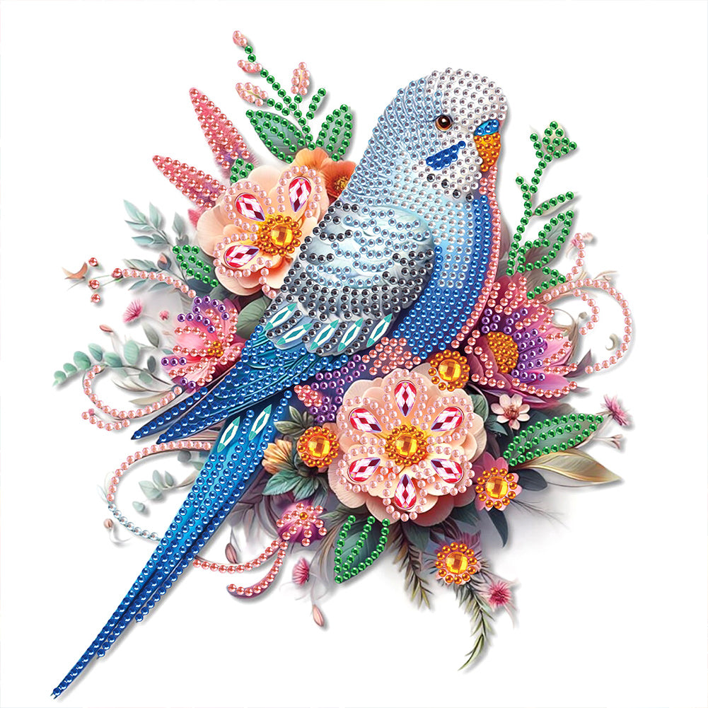 Bluebird - Special Shaped Drill Diamond Painting 30*30CM