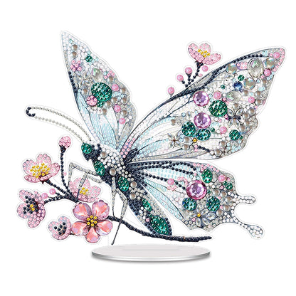 Acrylic Gem Butterfly Diamond Painting Desktop Ornaments Bedroom Table Decor