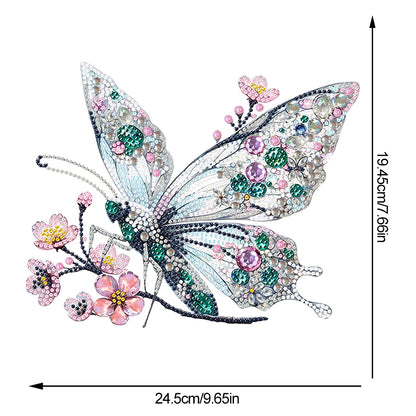 Acrylic Gem Butterfly Diamond Painting Desktop Ornaments Bedroom Table Decor