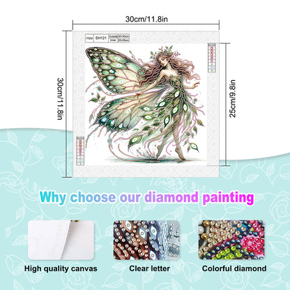 Elf Fairy - Special Shaped Drill Diamond Painting 30*30CM