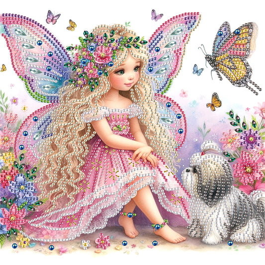 Elf Fairy - Special Shaped Drill Diamond Painting 30*30CM