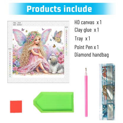 Elf Fairy - Special Shaped Drill Diamond Painting 30*30CM