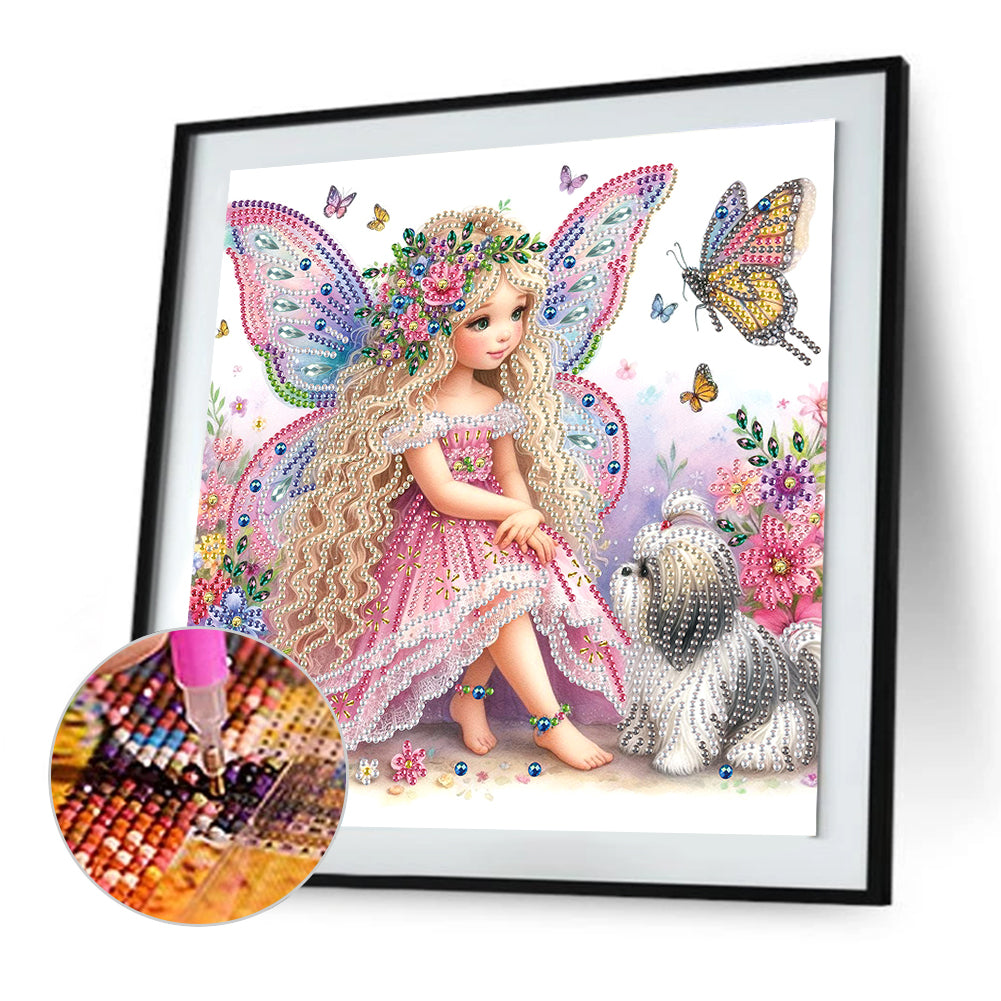 Elf Fairy - Special Shaped Drill Diamond Painting 30*30CM