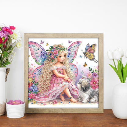 Elf Fairy - Special Shaped Drill Diamond Painting 30*30CM