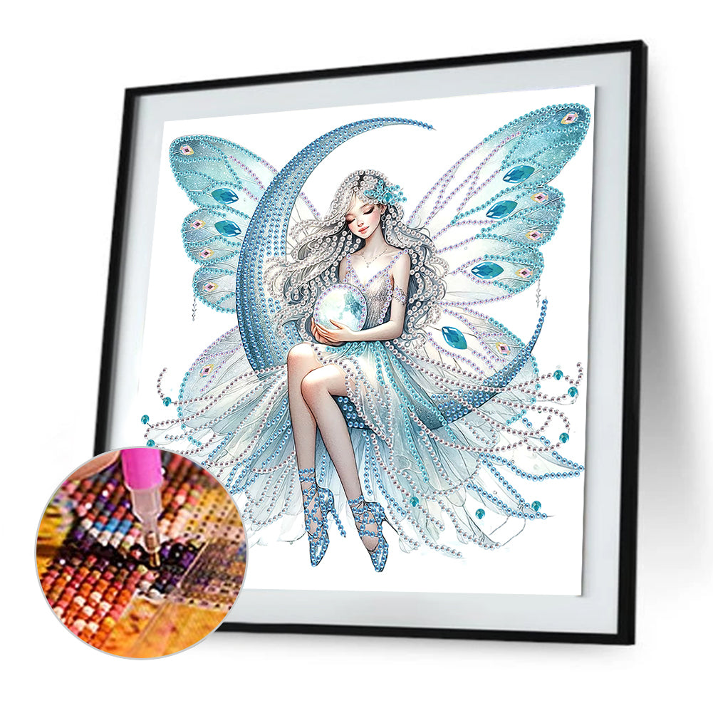 Elf Fairy - Special Shaped Drill Diamond Painting 30*30CM