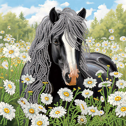 Horse - Special Shaped Drill Diamond Painting 30*30CM