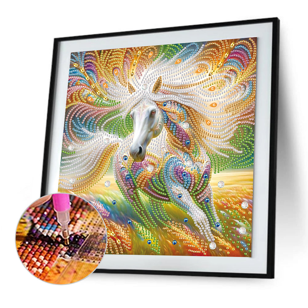 Horse - Special Shaped Drill Diamond Painting 30*30CM