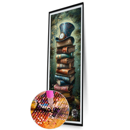 Book Mountain Hat - Full Round Drill Diamond Painting 30*90CM