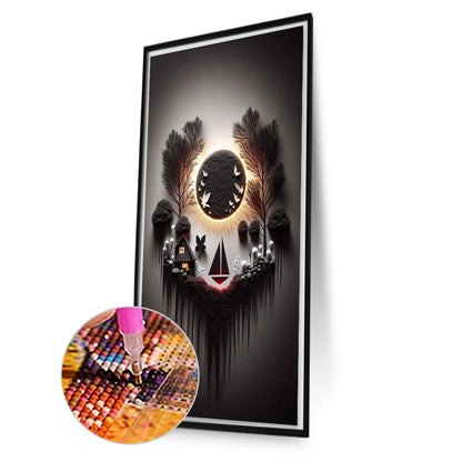 Abstract Art - Full Round Drill Diamond Painting 40*70CM