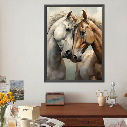 Horse - Full Round Drill Diamond Painting 40*50CM