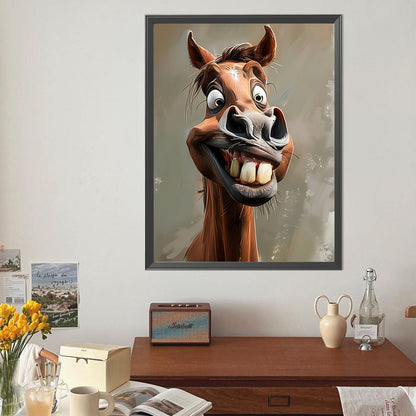 Horse - Full Round Drill Diamond Painting 40*50CM